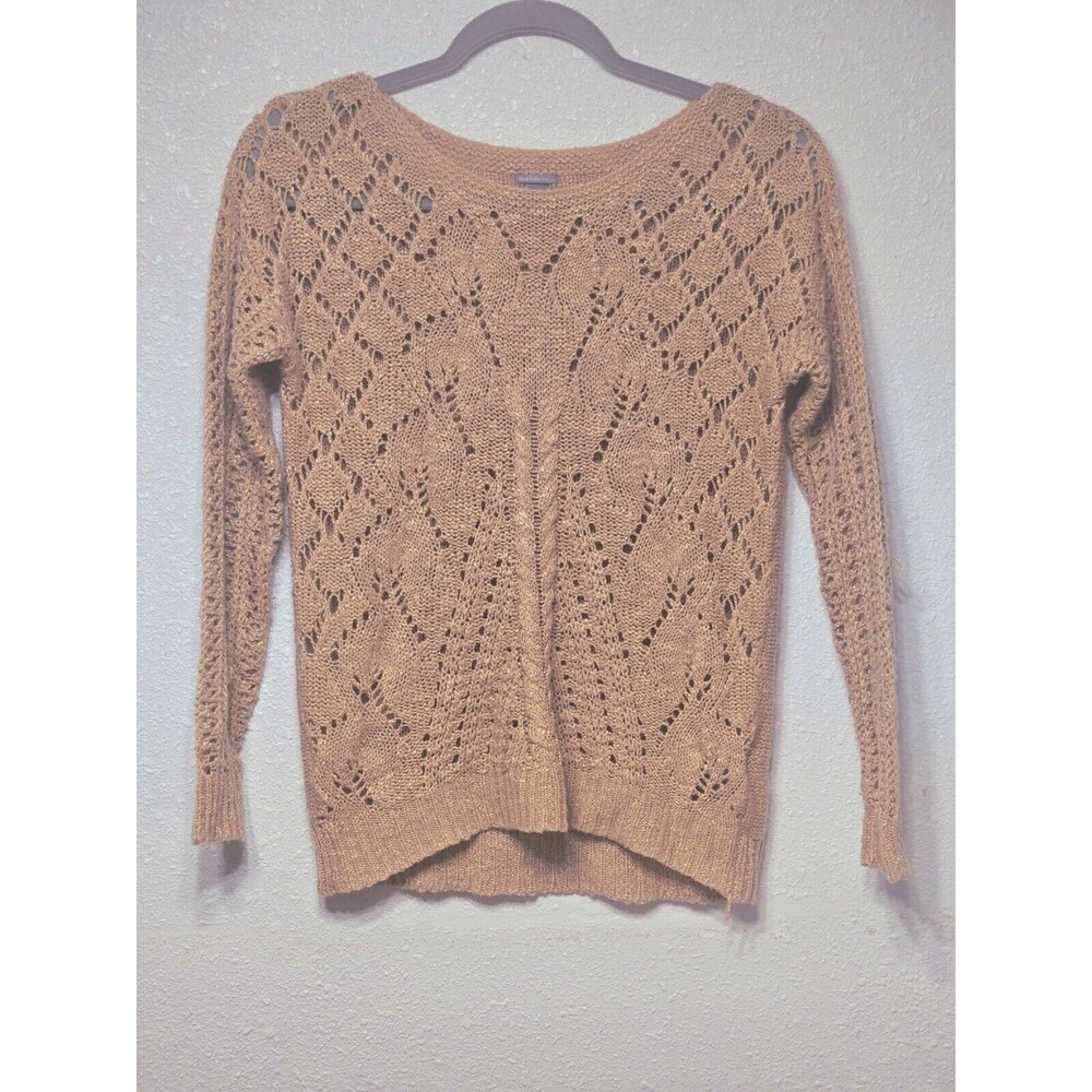 Charlotte Russe Dusty Pink Cable Knit Sweater, size Small